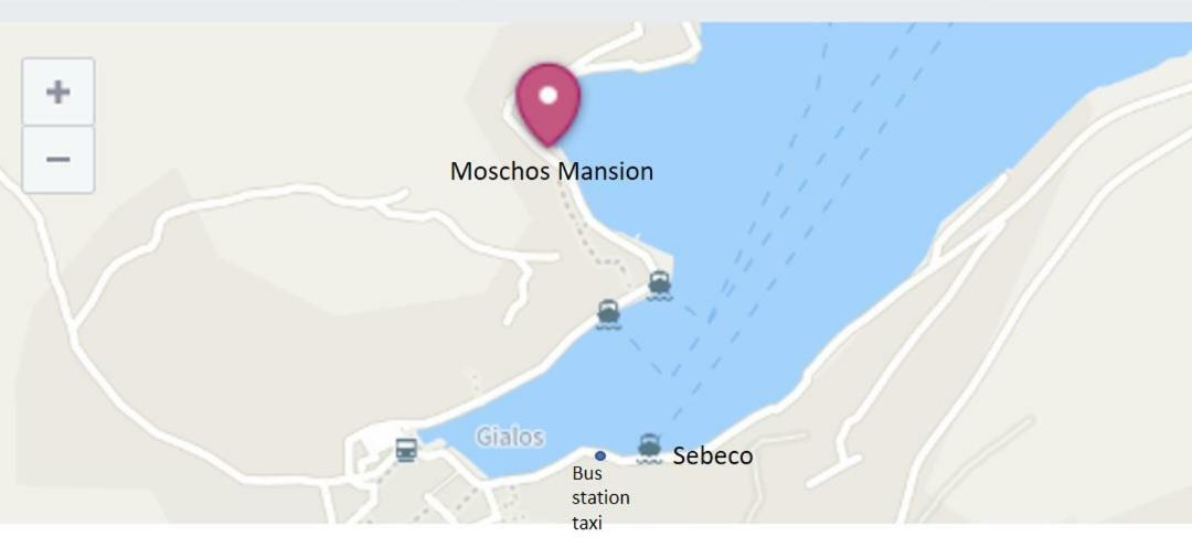הוילה סימי Moschos Mansion מראה חיצוני תמונה